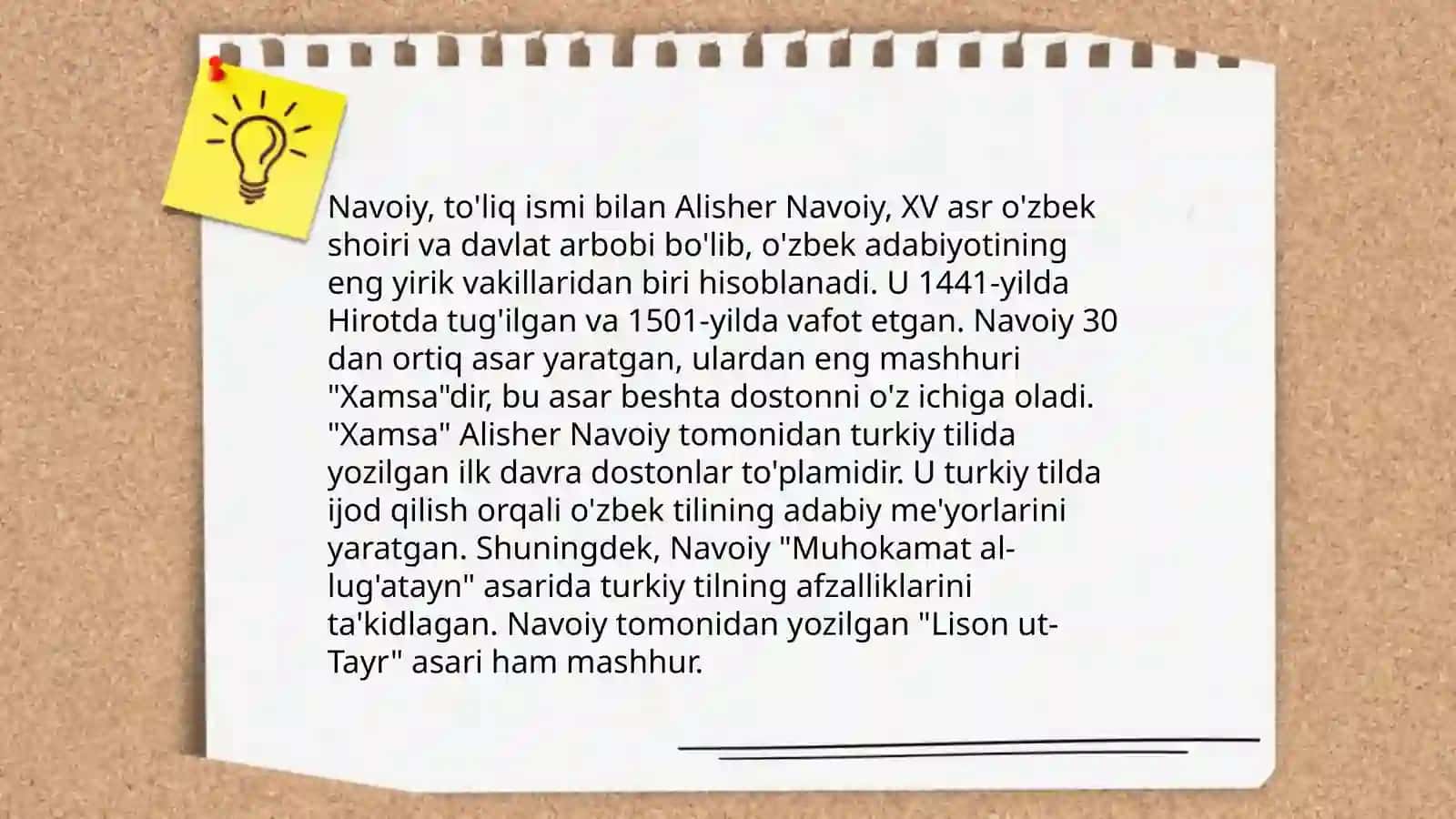 Alisher Navoiy she'riy me'rosi 4
