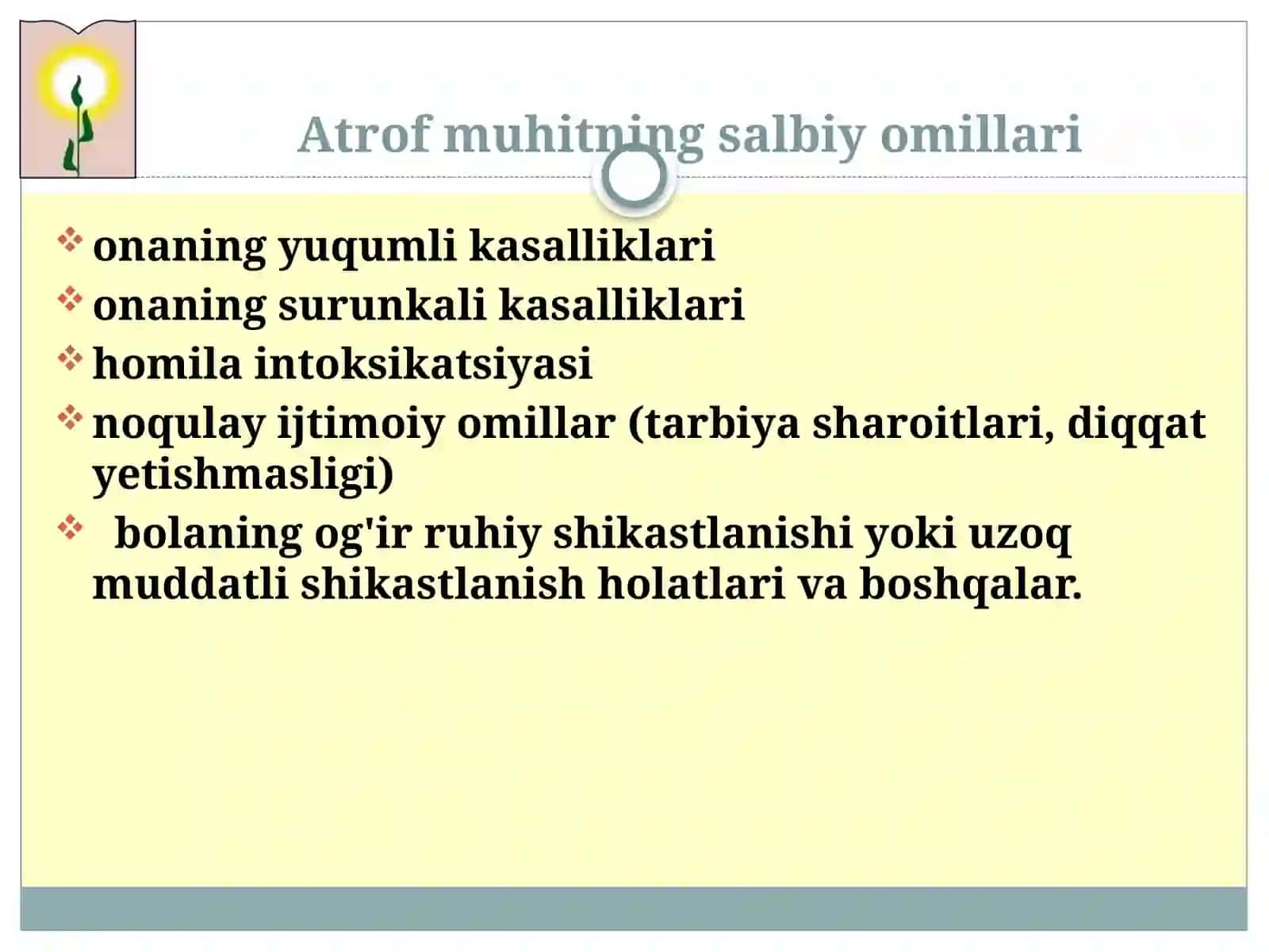 Aqli zaif bolalar bilan olib boriladigan logopedik ishlarning o‘ziga xos xususiyatlari 4