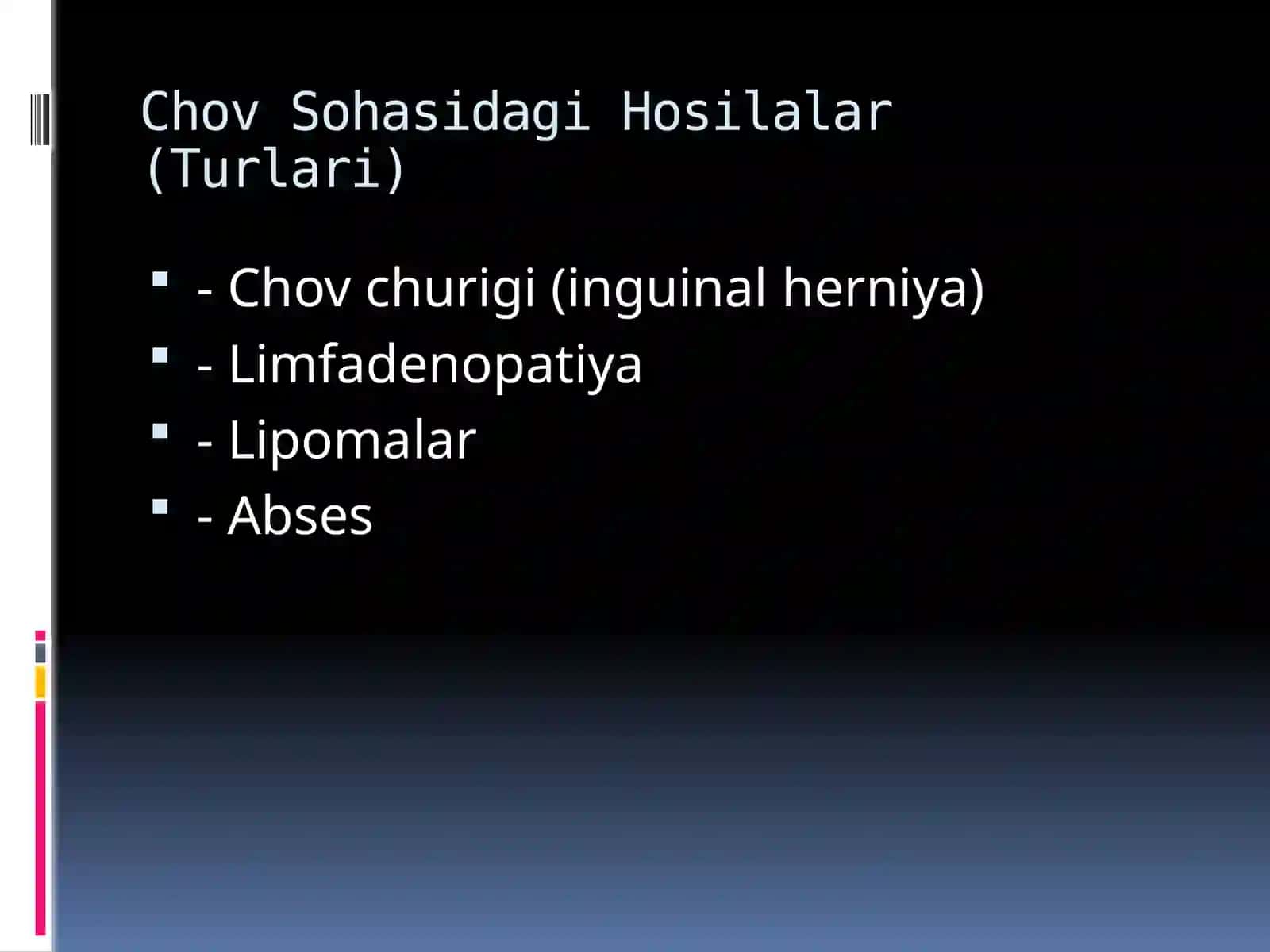 Yorg‘oqdagi va Chov Sohasidagi Hosilalar 4