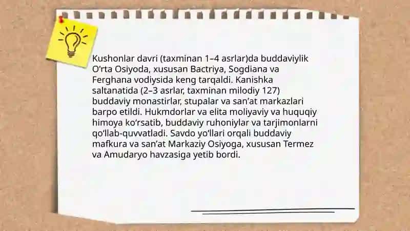 O'zbekistonda buddaviylik dinining tarixiy ildizlari 4
