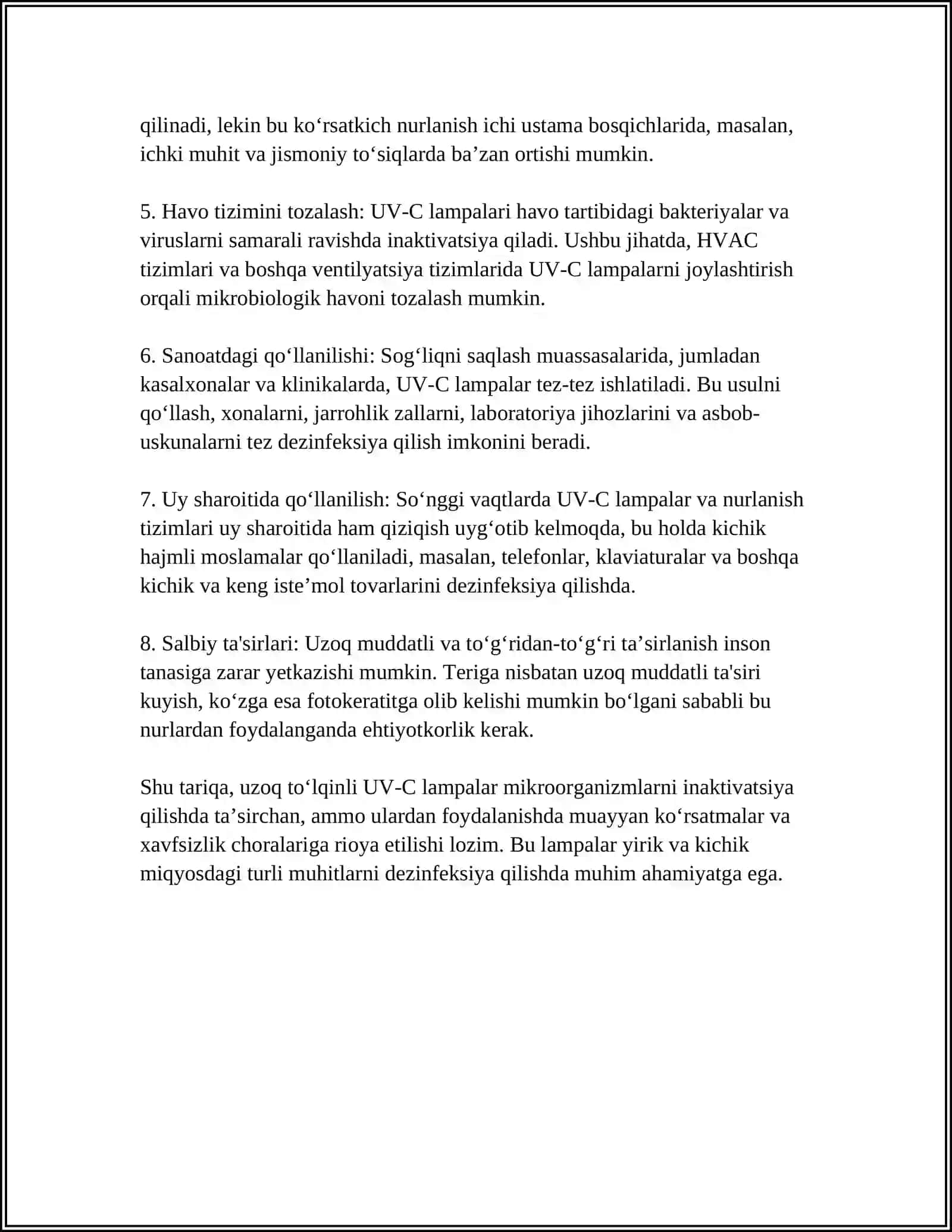DEZINFEKSIYA VA DEZINSEKSIYA UCHUN ISHLATILADIGAN APPARATLAR 4