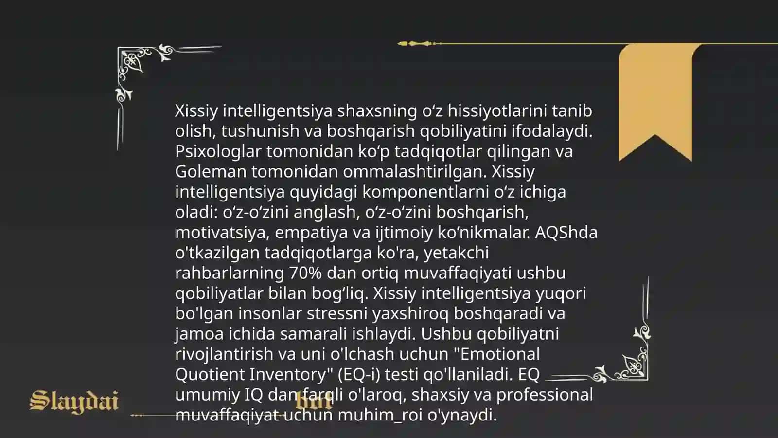 Muloqot psixologiyasi Shaxsning xissiy va irodaviy sohasi 4