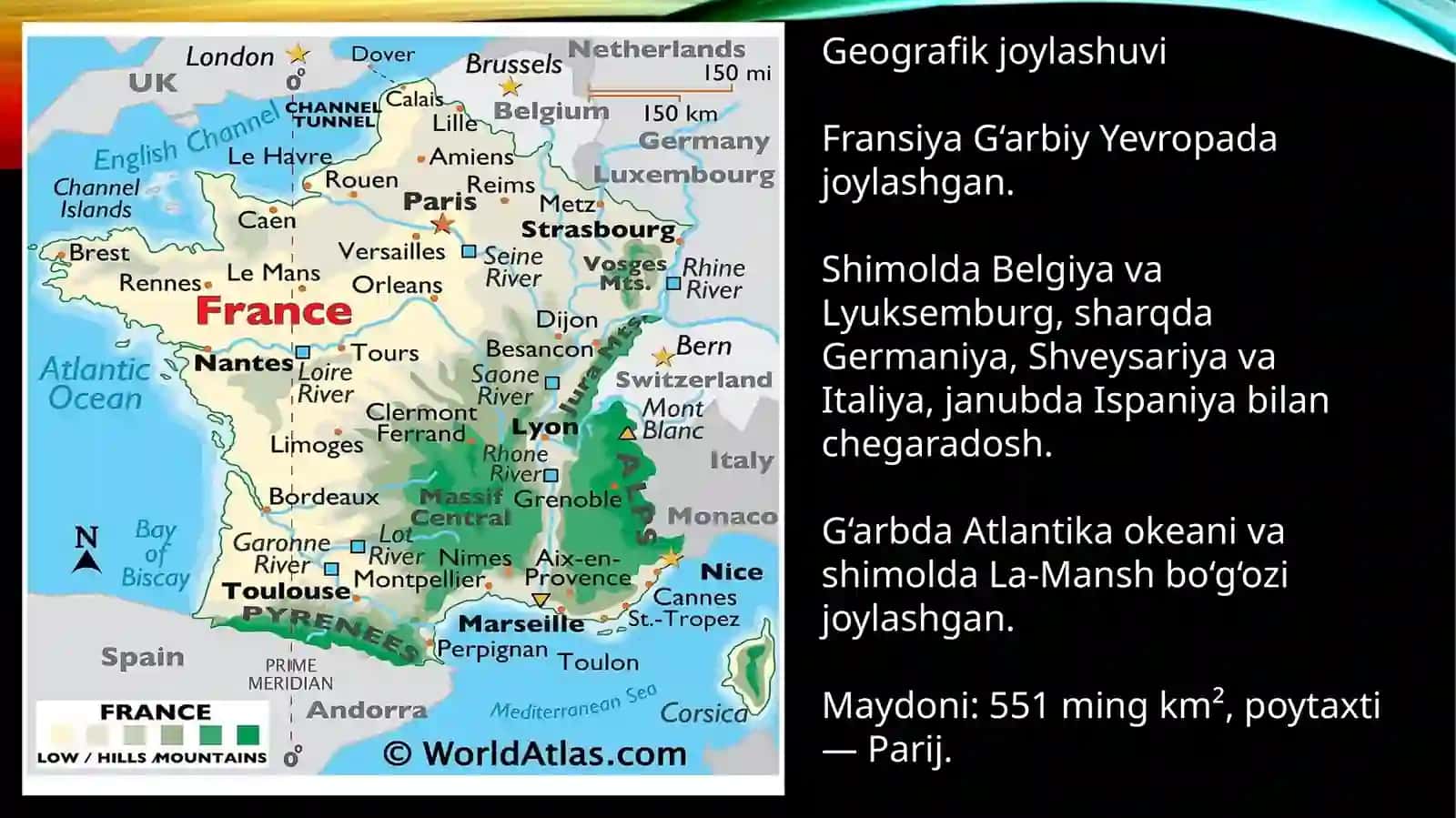 Fransiyaning iqtisodiy-geografik va turistik tavsiyalar 4