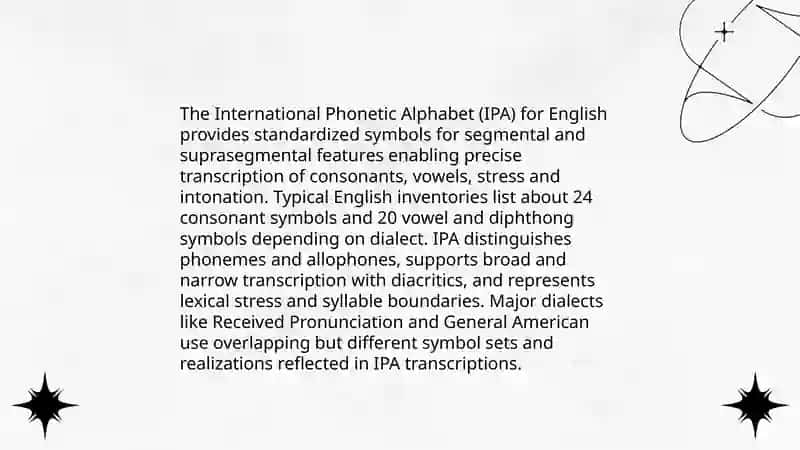 Introduction into English phonology 4