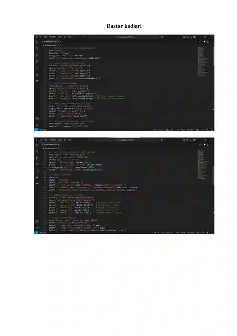 Python dasturida matnlar (string) bilan ishlash 4