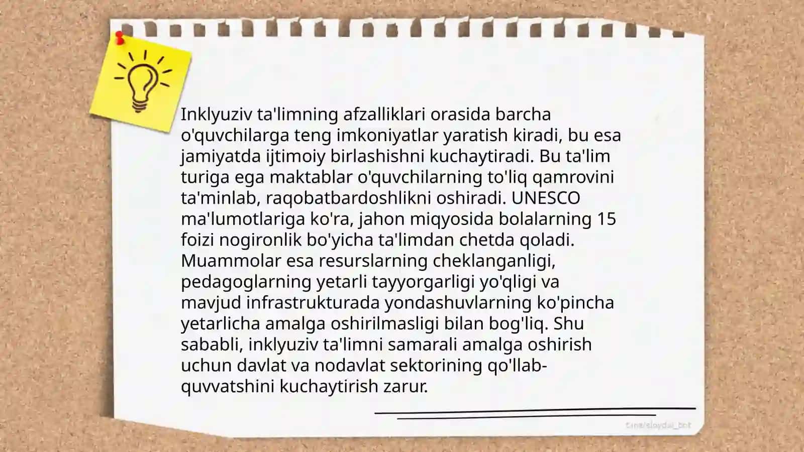 Alohida yordamga muhtoj bolalarning inklyuziv talimi yangi talimiy amalyot sifatida 4