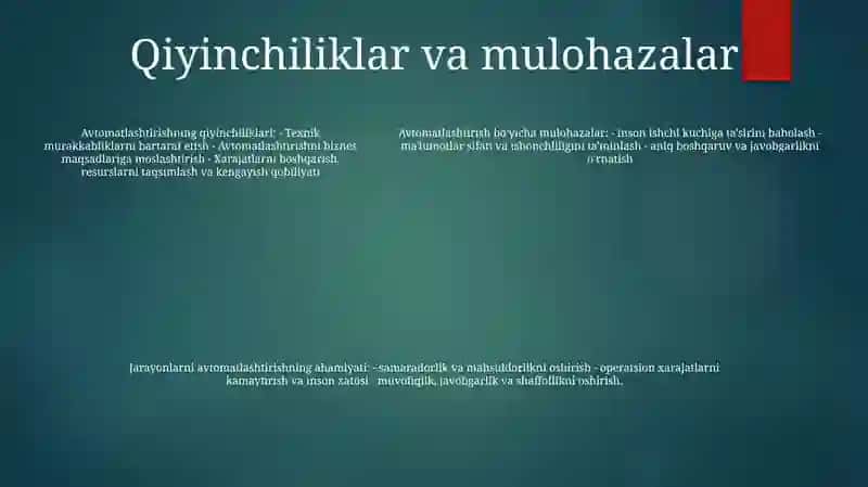 Jarayonlarni Avtomatlashtirishning Axamiyati 4