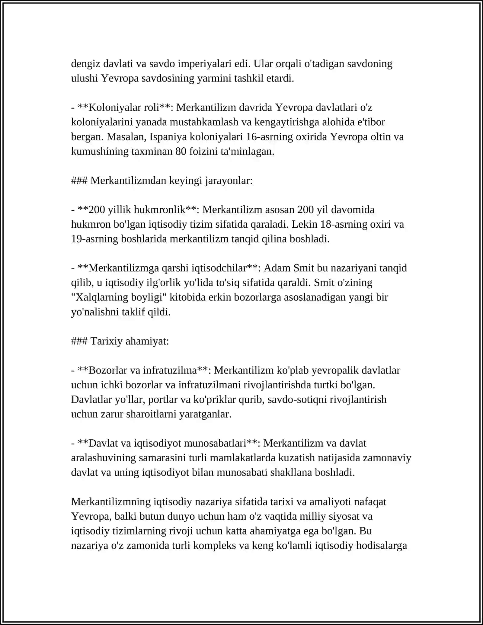 MERKANTILIZIM 4
