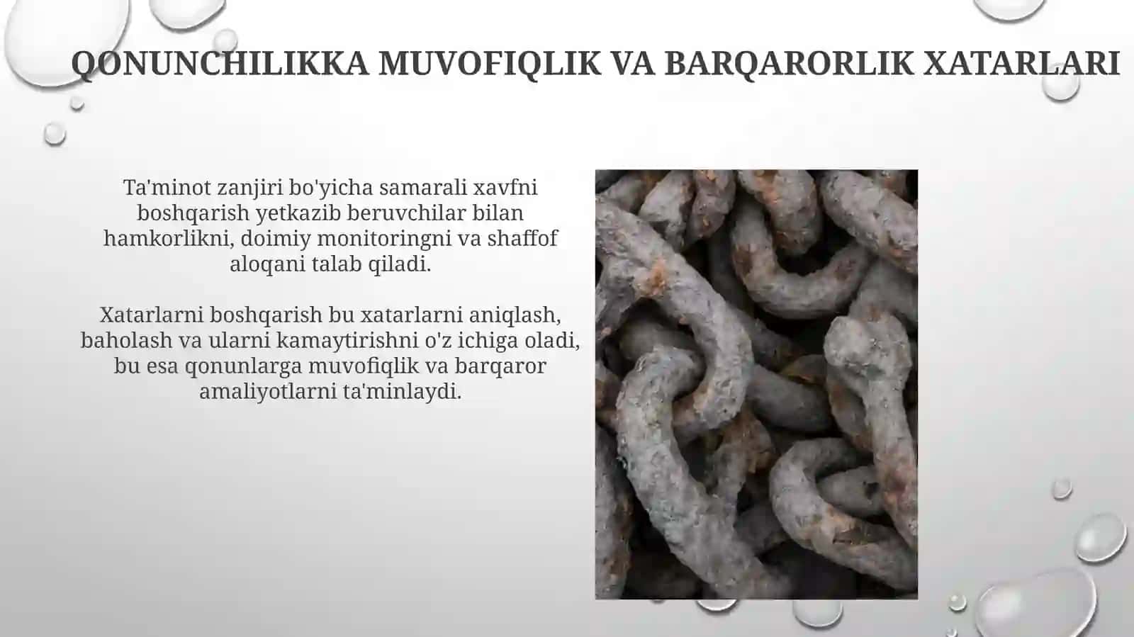 Yetkazib beruvchi munosabatlarini boshqarish va xavflar 4