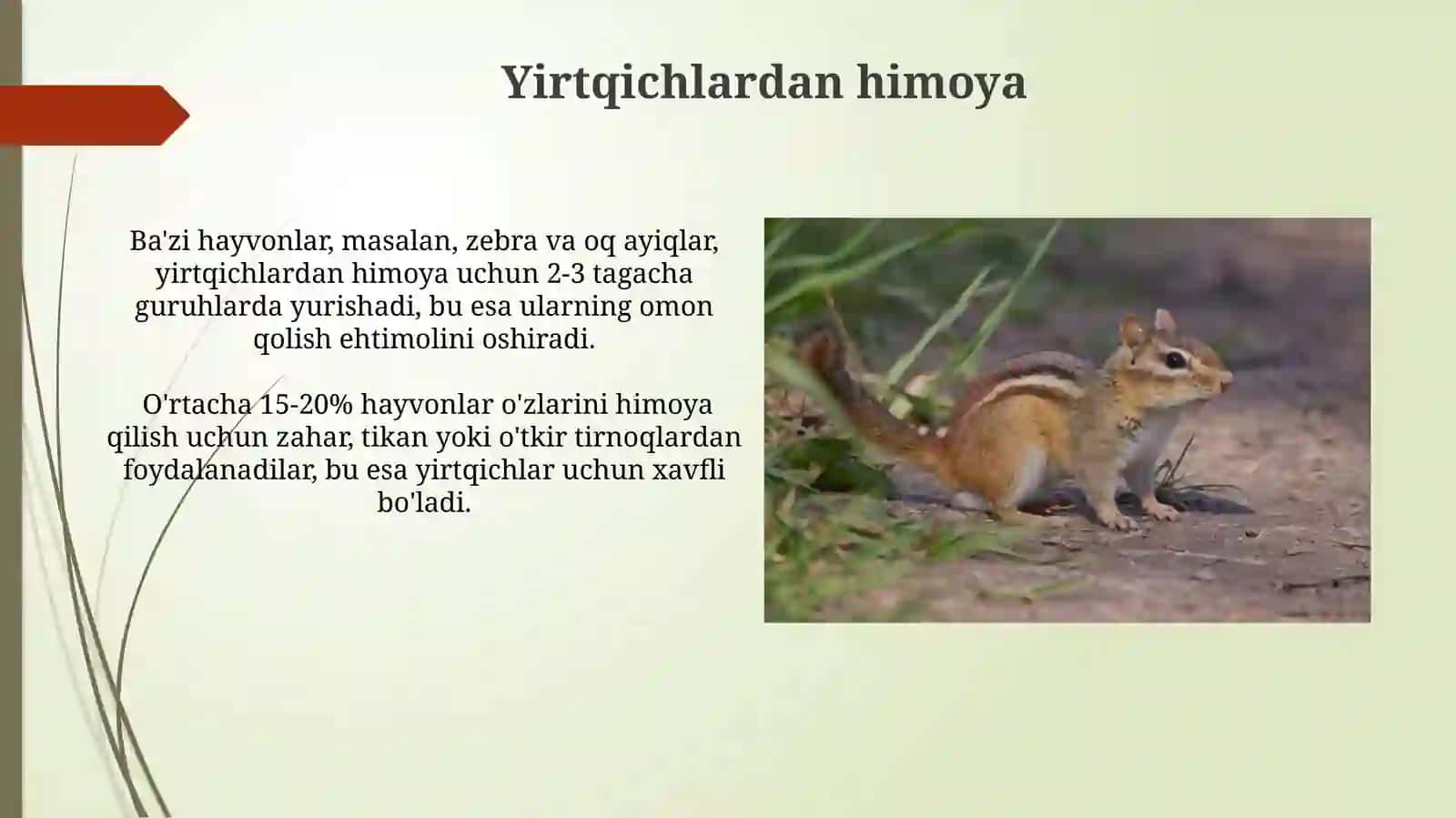 Hayvonlar ekologiyasi Abiotik va biotik omillarning hayvonlar hayotidagi ahamiyati 4