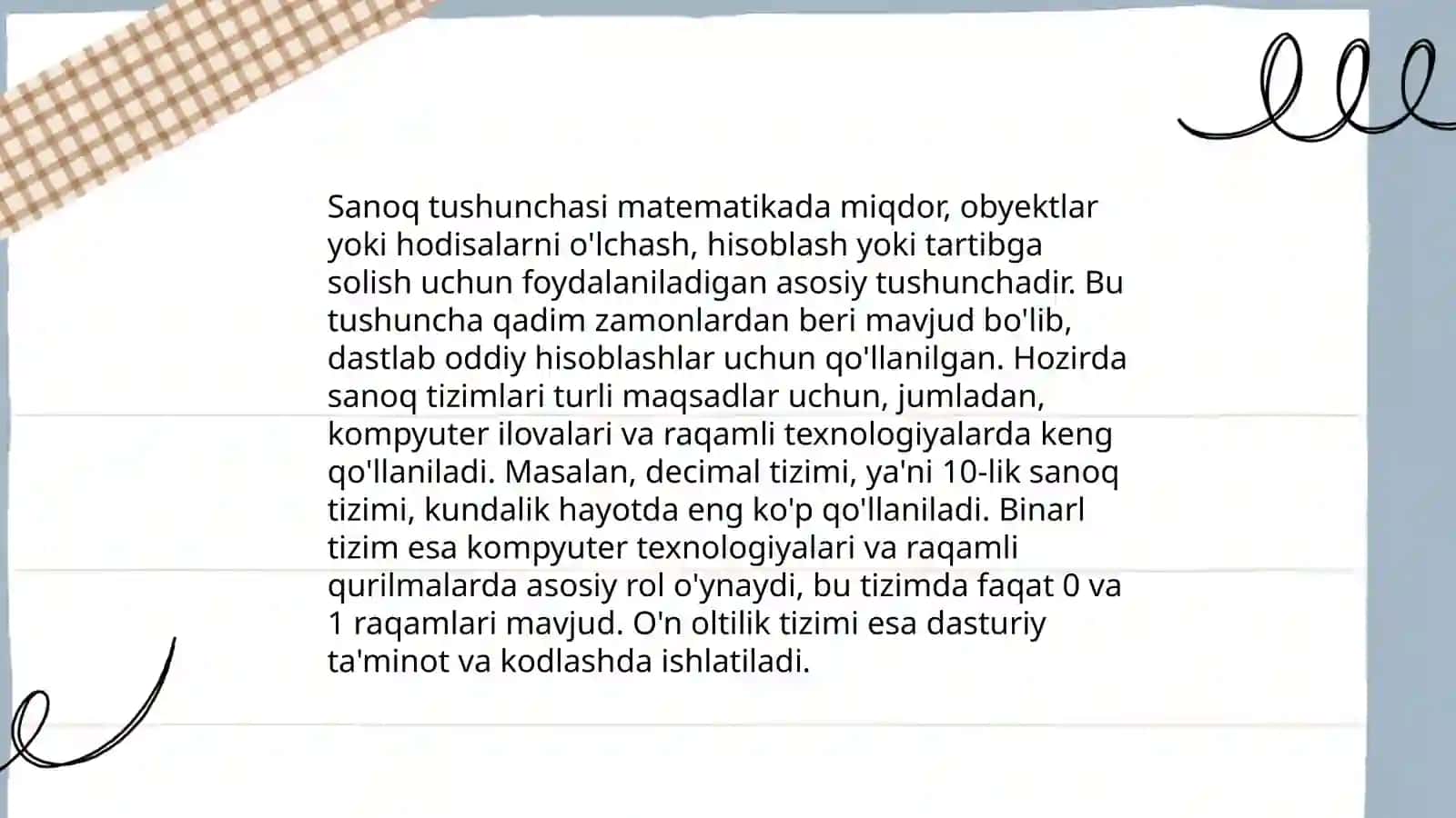 Son va sanoq tushunchasini shakllantirish bosqichlari 4