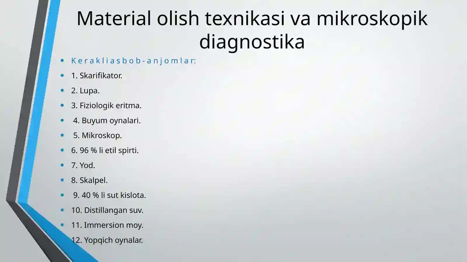 Terining parazitar kasalliklari qiyosiy tashxishi. Zamonaviy diagnostika va davolash yangiliklari 4
