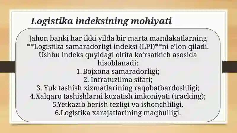 Xalqaro tashishlar 4