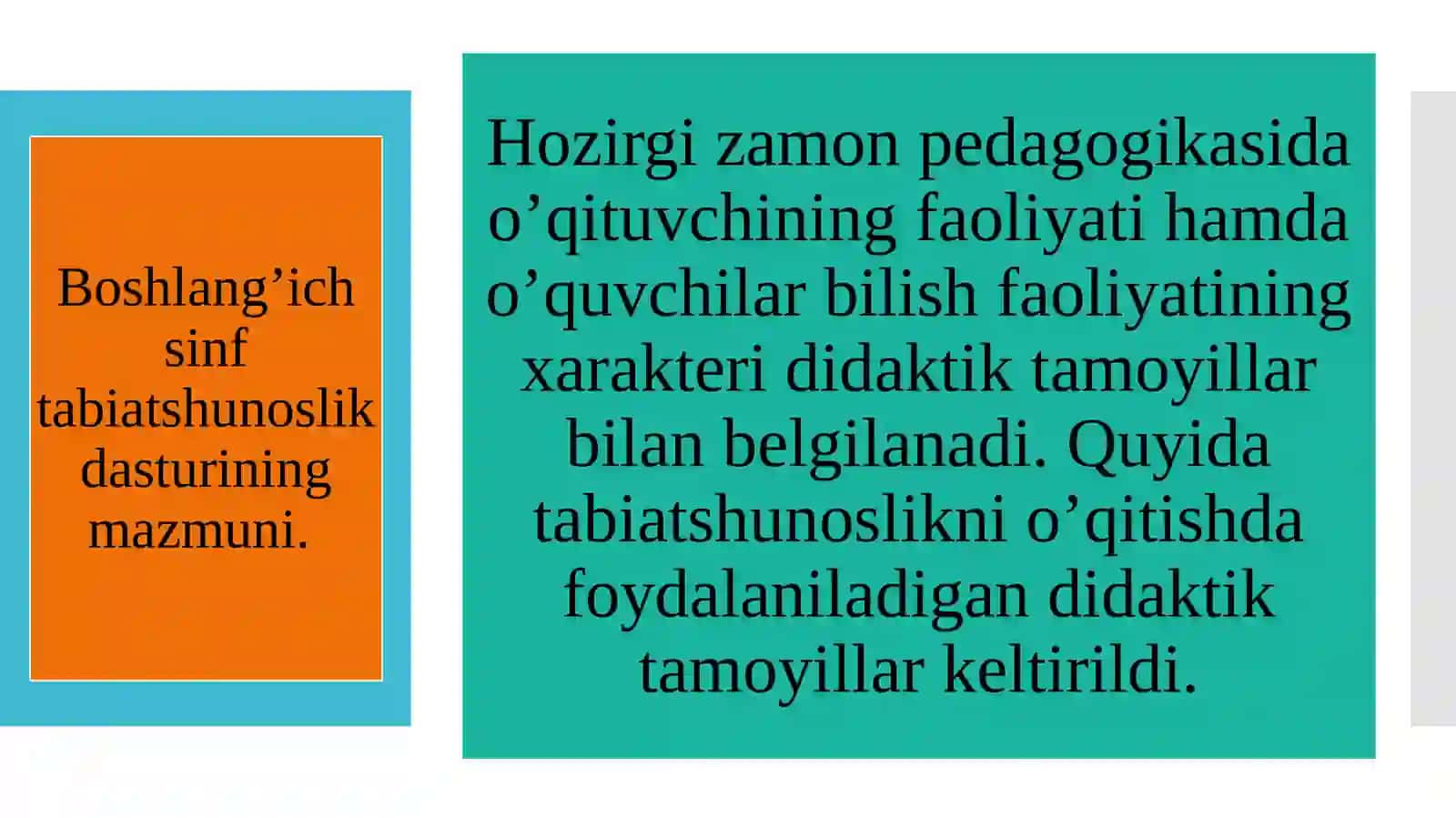 Geografiyani o‘qitish tamoyillari va qonuniyatlari 4