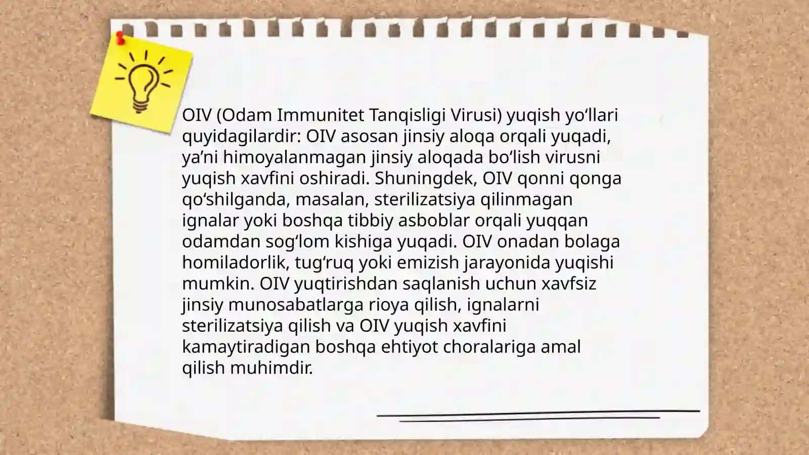 Onadan bolaga OIV yuqishi profilaktikasi 4