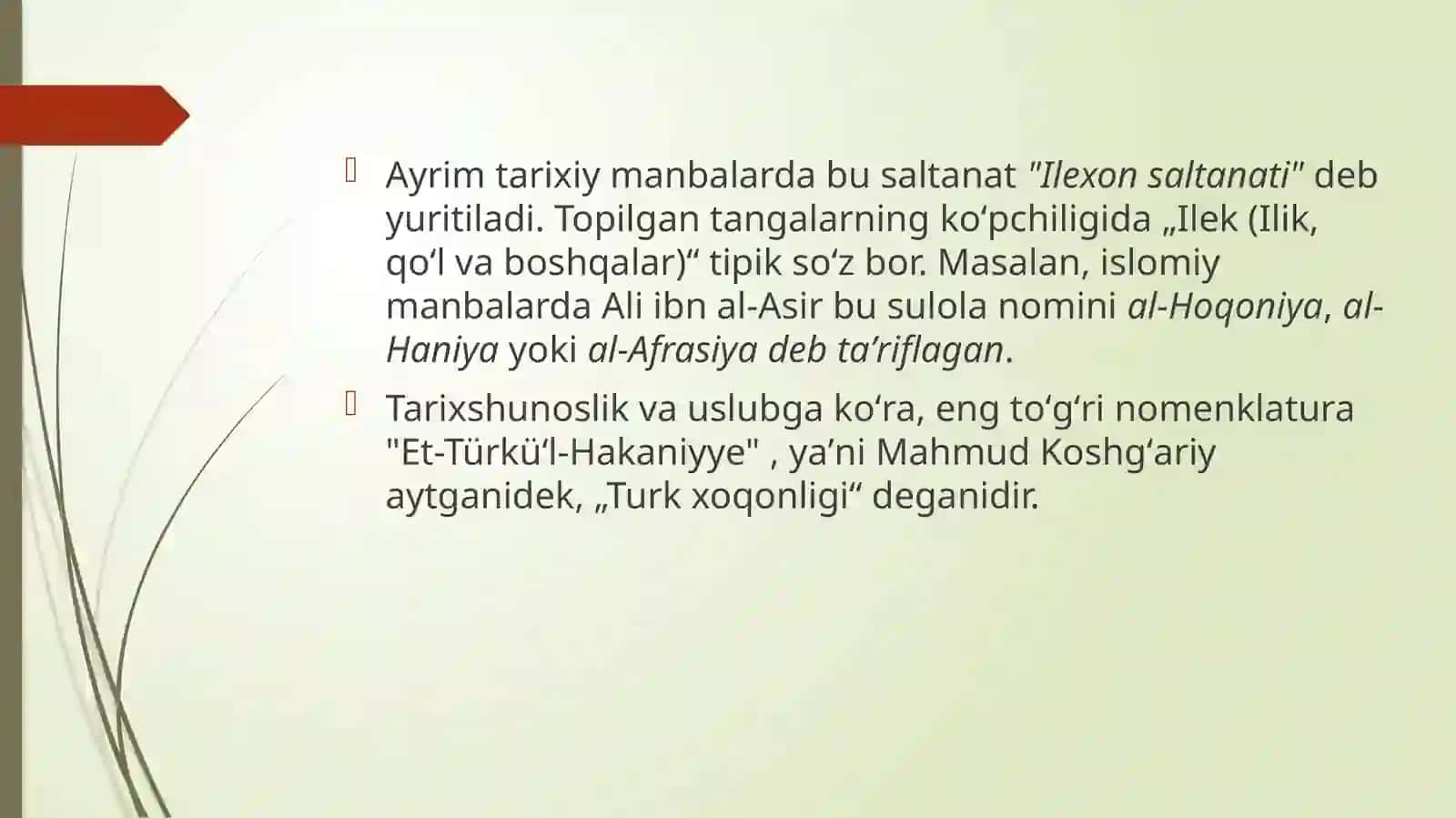 Qoraxoniylar davri tarixiy geografiyasi 4