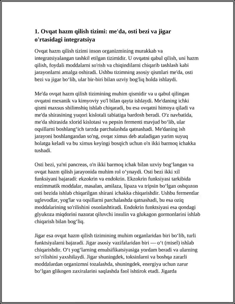 OVQAT XAZIM QILISH SISTEMASI MEDA OSTI BEZI VA JIGAR 4