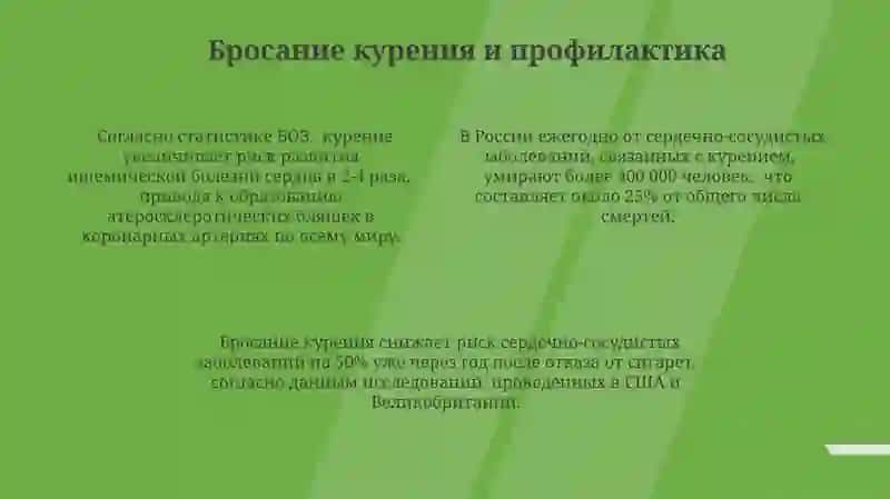 Профилактика сердечно-сосудистых заболеваний: проект в формате плаката 4
