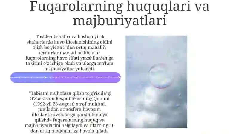 Atmosfera havosini muhofaza qilishning huquqiy asoslari 4