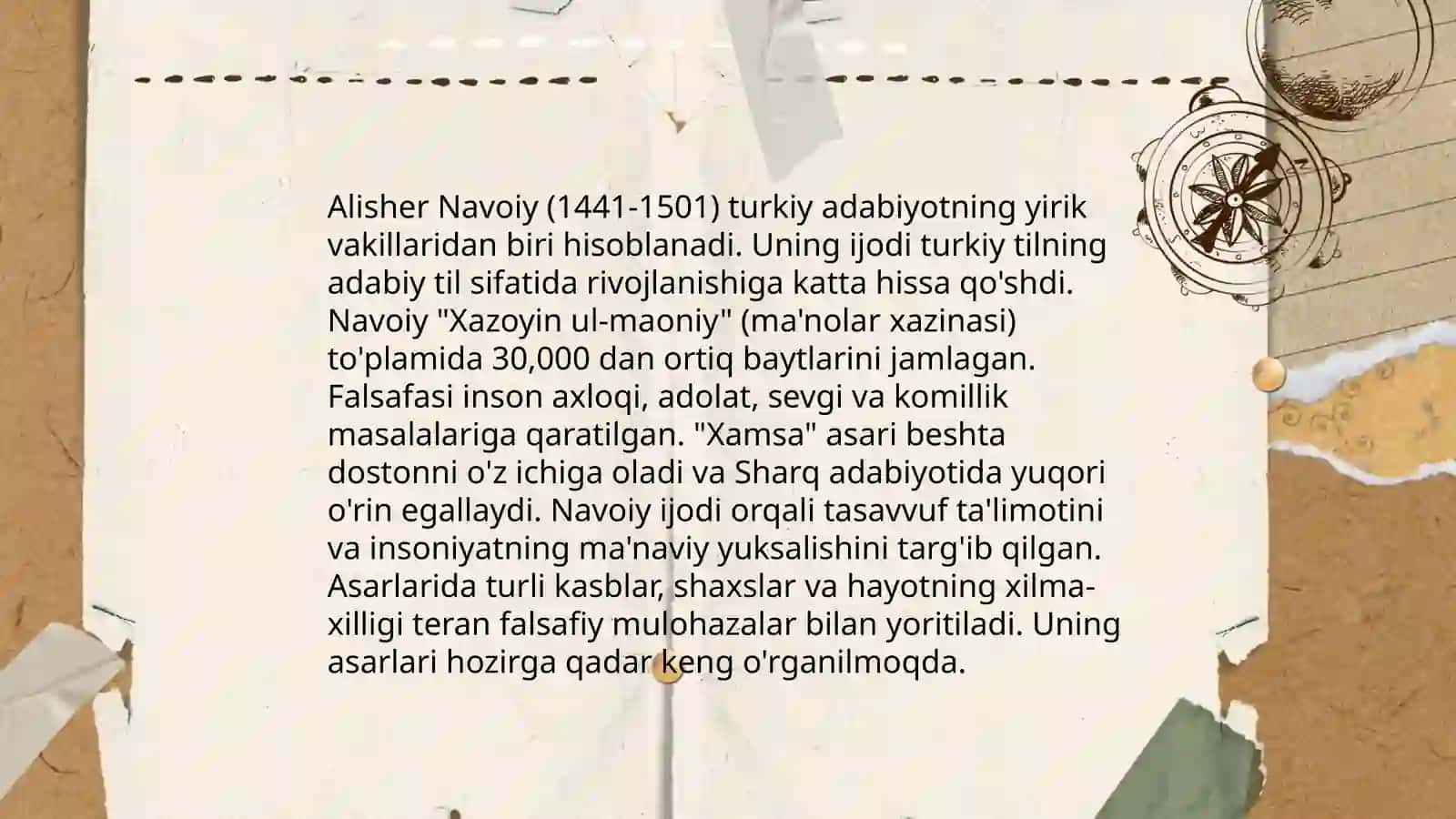 Temur va Temuriylar davridagi madaniy uyg'onish 4