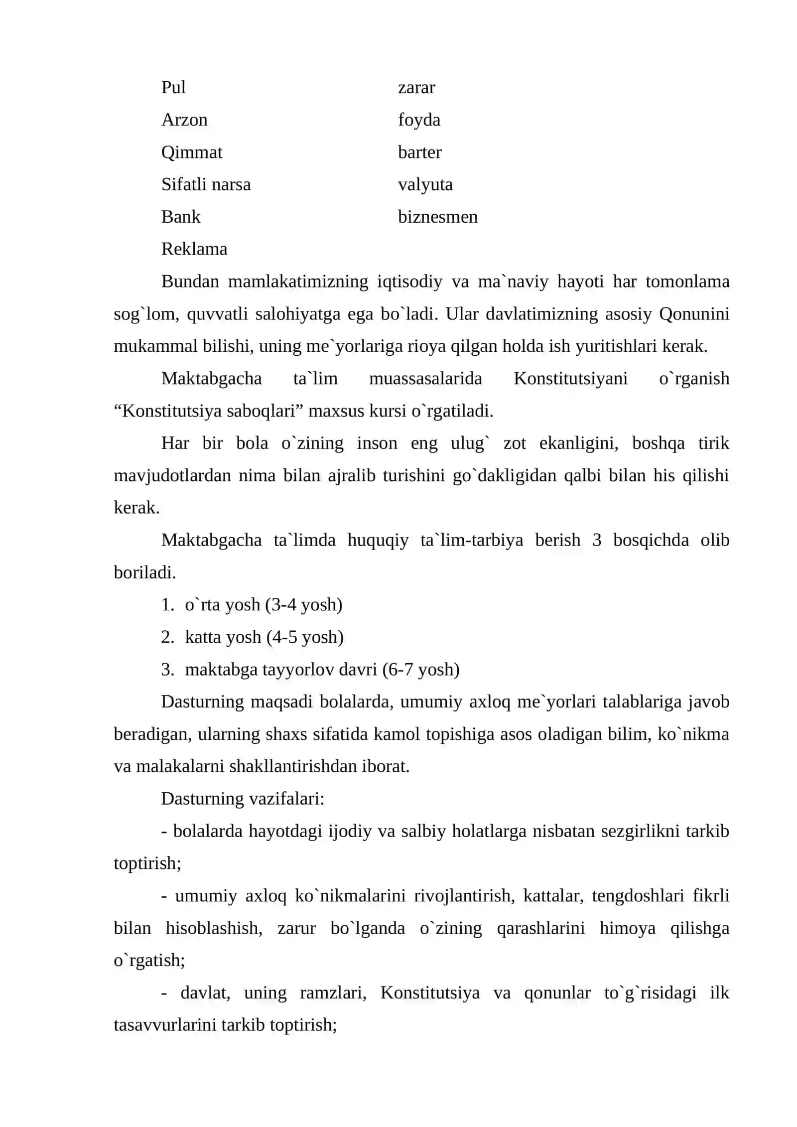 Maktabgacha ta’lim tashkilotlarida iqtisodiy tarbiyani tashkil qilish 4