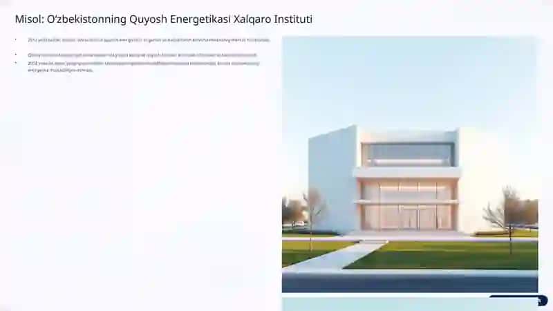 Quyosh energiyasidan foydalanish: FSMU modeli asosida umumlashtirish 4