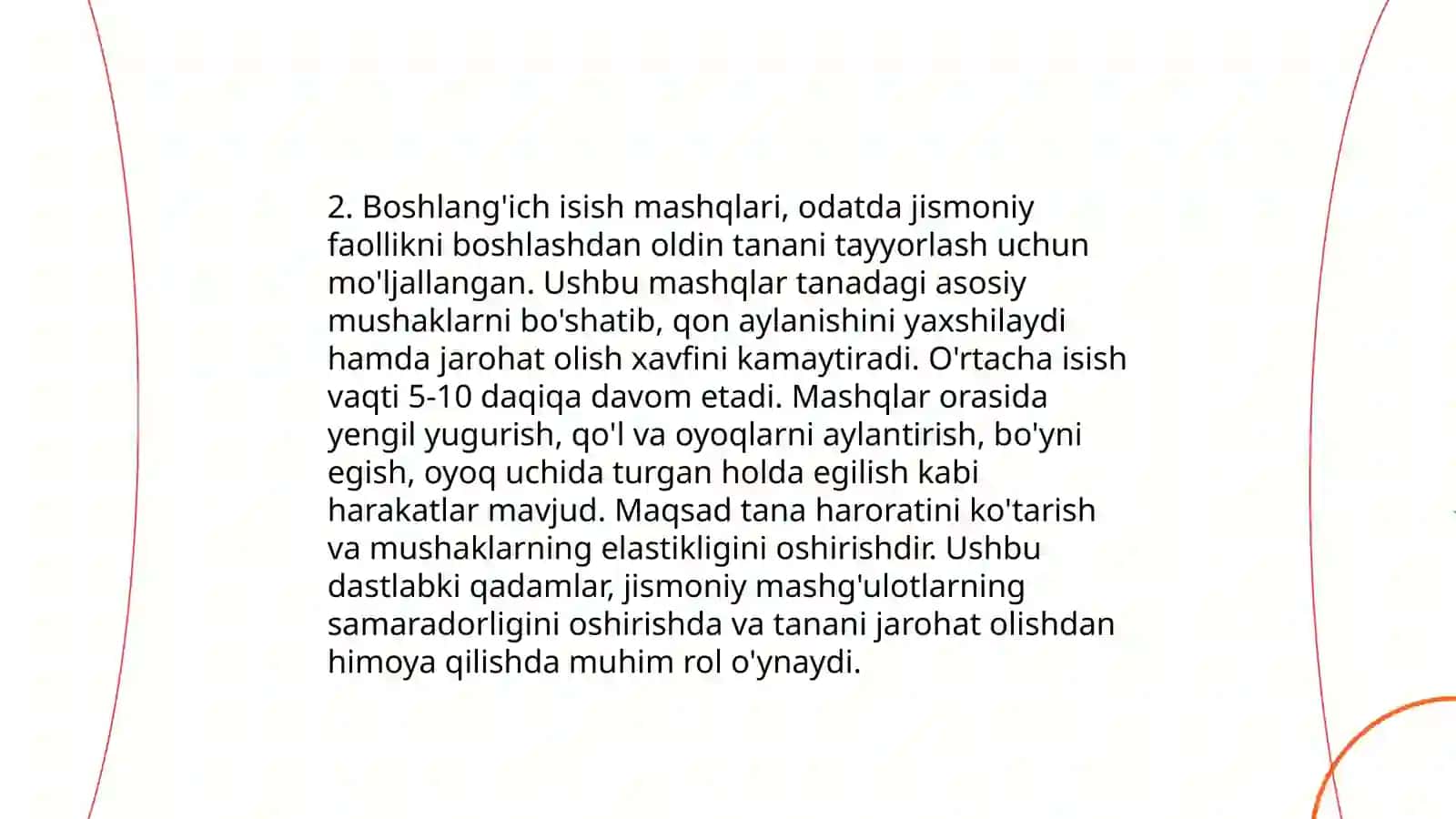 Sportcha yurish texnikasini o'rgatish metodikasi 4