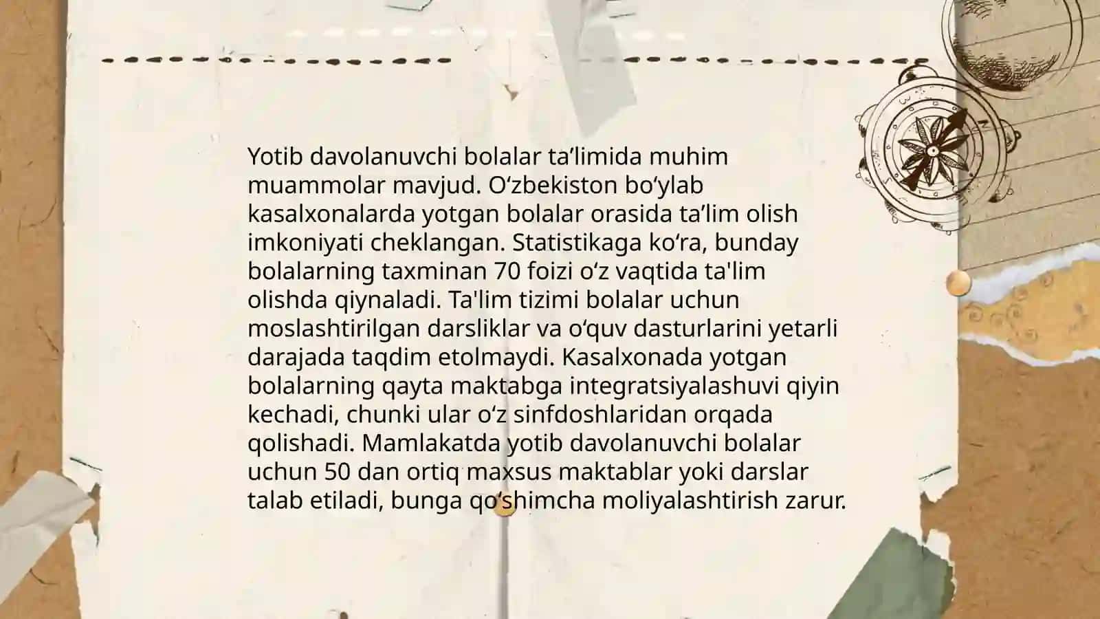 Gospital pedagogikasi muammolari 4