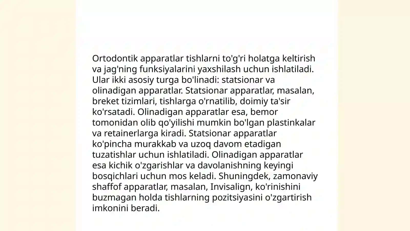 Funksional yo’naltiruvchi ortodontik apparatlarni tayyorlash texnologiyasi va konstruksiyalash asoslari 4