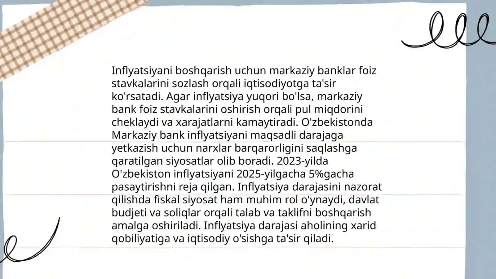 Pul-kredit siyosatining maqsadlari 4