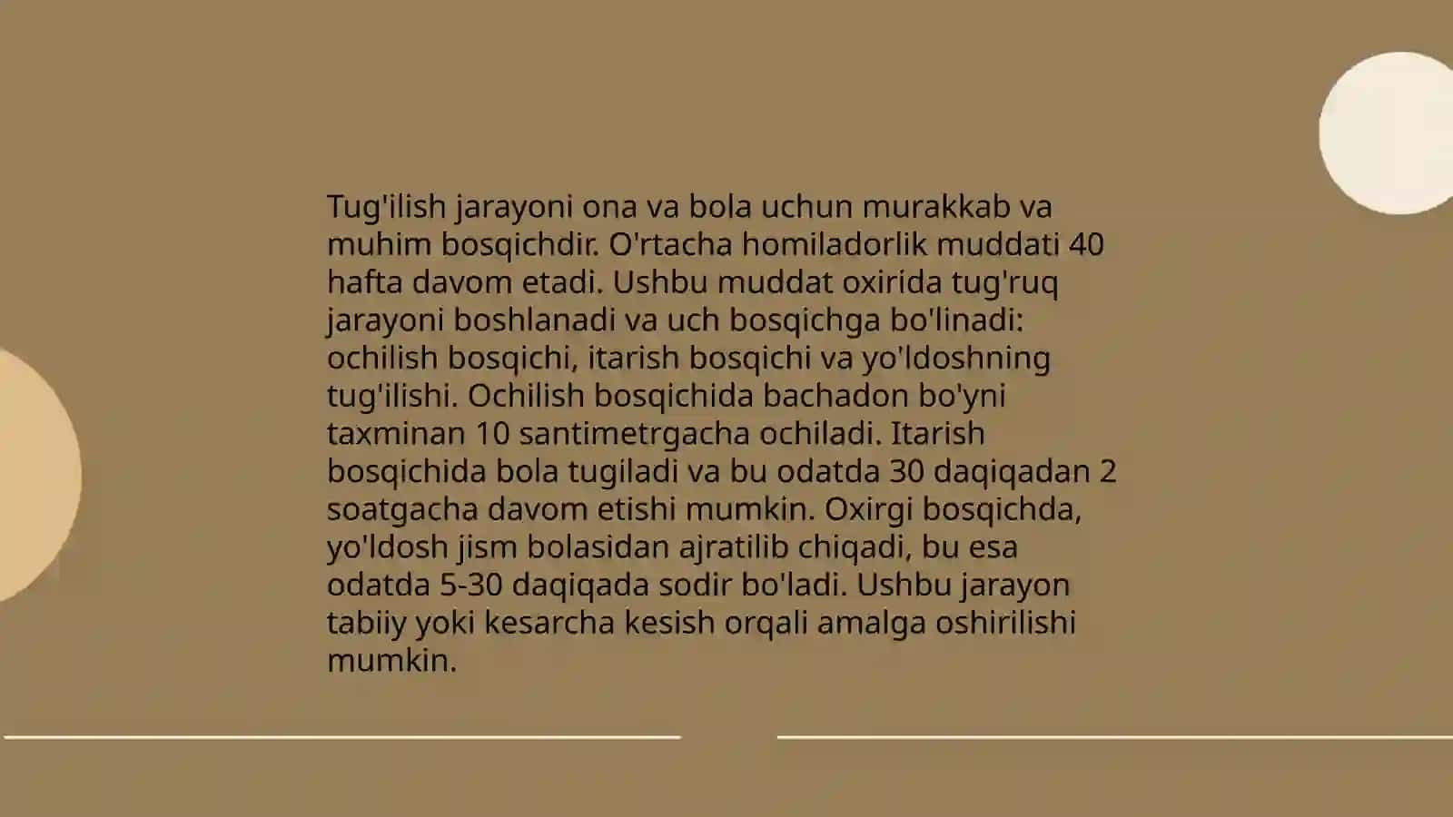 Postnatal ontogenezning asosiy davrlari 4