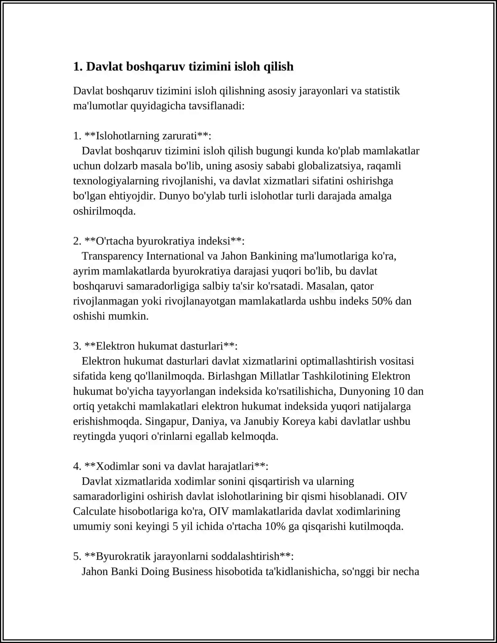 2017-2021 YILLARDA O‘ZBEKISTON RESPUBLIKASINI RIVOJLANTIRISHNING BESHTA USTUVOR YO‘NALISHI BO‘YICHA HARAKATLAR STRATEGIYASI 4