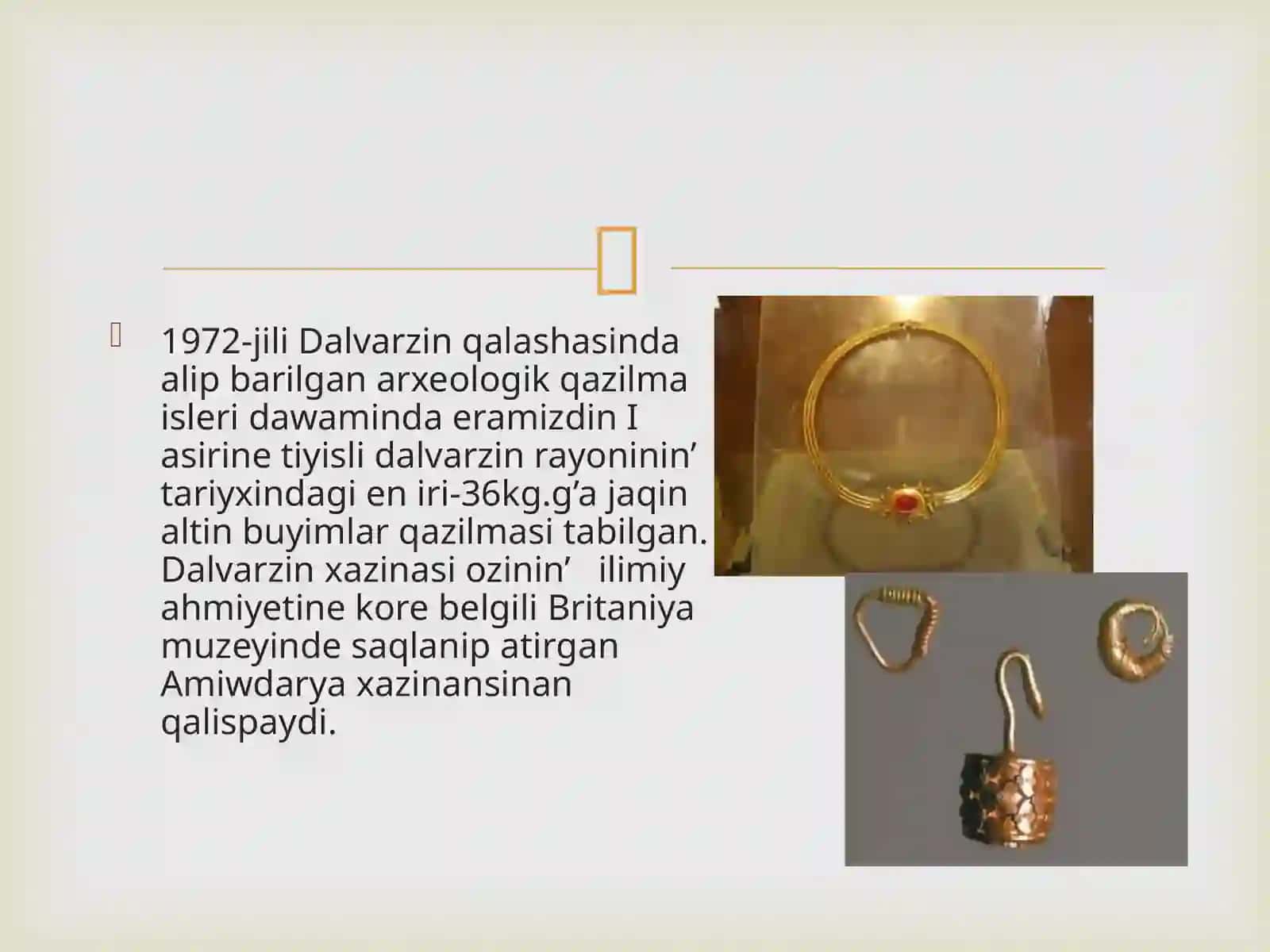 Berdaqatindagi QMU nin'tariyx fakulteti arxeologiya bag'dari 3 kurs studenti Seytmuratova Asiyani n Orta Aziya ornamentihamsu wretlewo neripaninen slaydjumisi 4