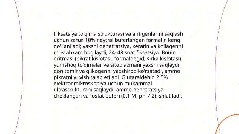 Gistopreparatlar tayyorlash va turli mikroskoplarda o'rganish 4