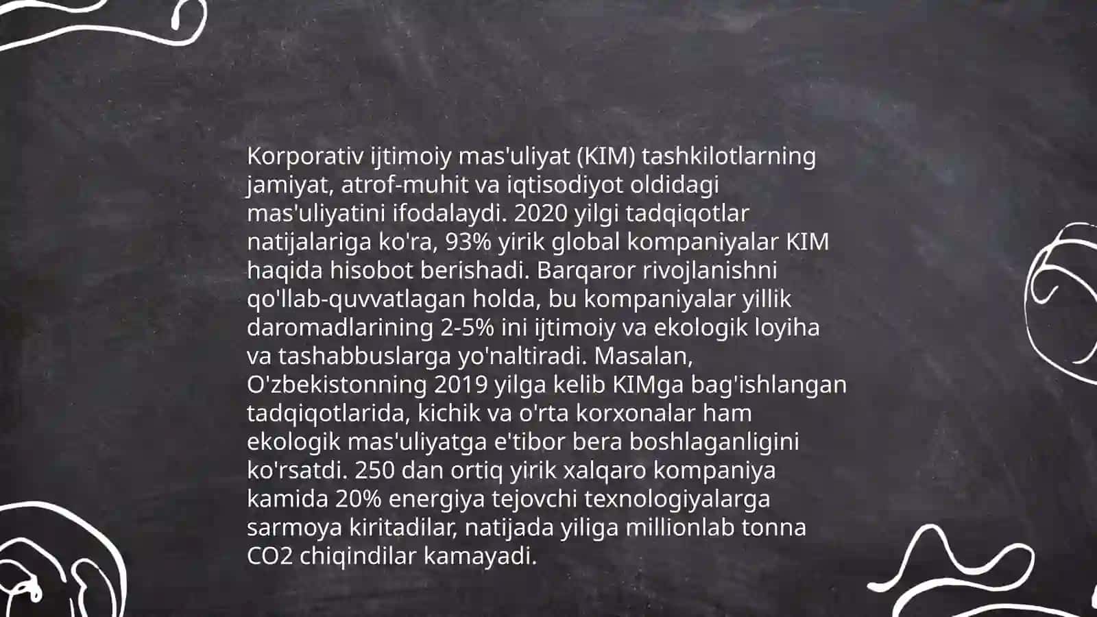 Korporativ intimoiy mas’uliyat tizimidagi o’zaro ta’sir turlari 4