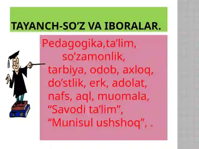 Munis Xorazmiy pedagogik qarashlari 4