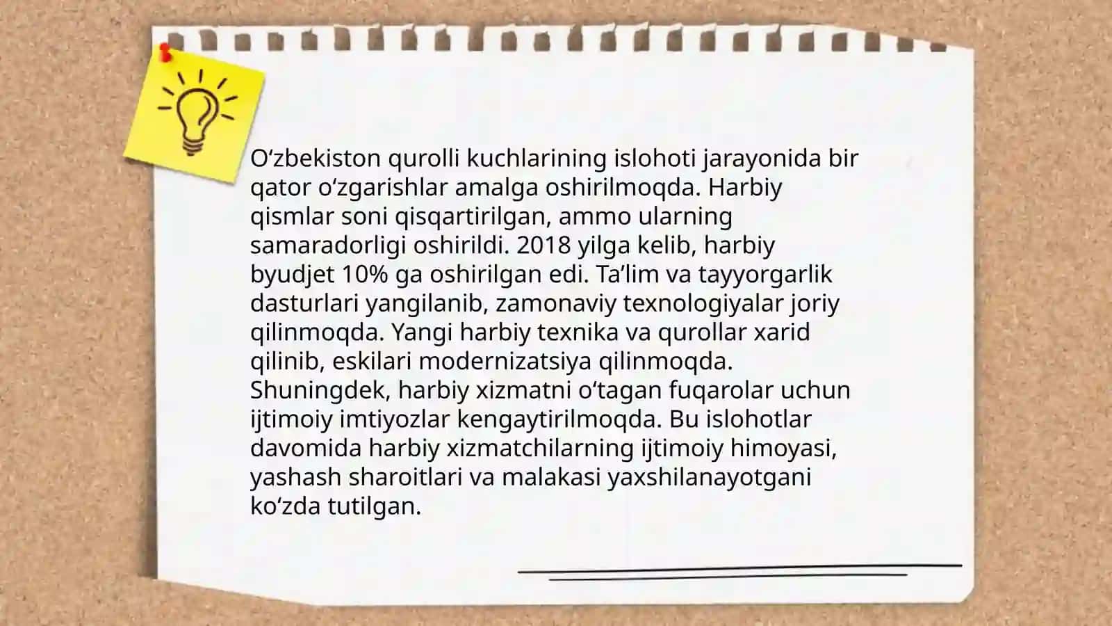 OOʻzbekiston respublikasi mudofaa qobilyati 4