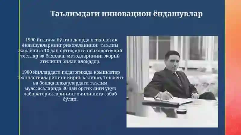 Sovet pedagogikasi va uning inqirozga yuz tutishi (1960-1990) 4