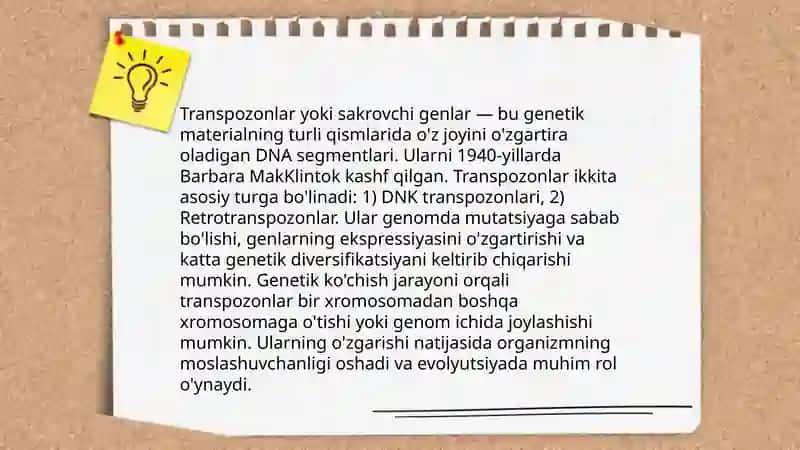 Mikroorganizmlarning genetikasi va o'zgaruvchanligi.Bakteriya irsiyatining o'garishlari. 4
