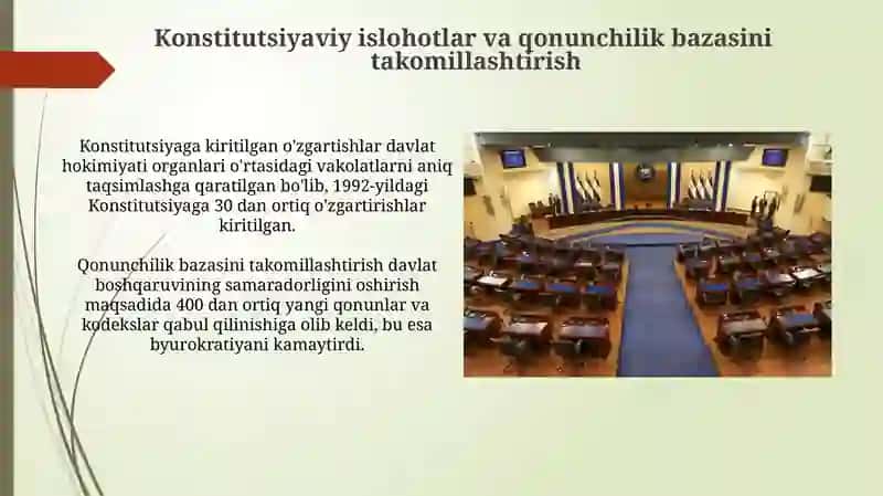 Mustaqillik yillarida davlat boshqaruvi islohotlari 4