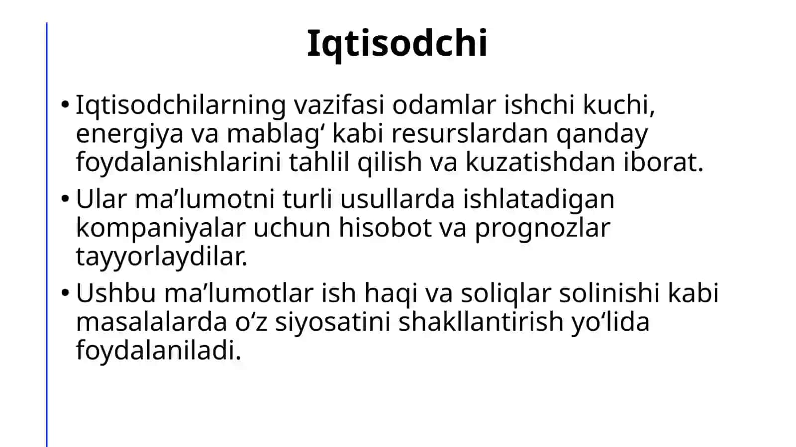 Iqtisodchilar uchun kasbiy ko‘nikmalar va rivojlanish texnologiyalari 4