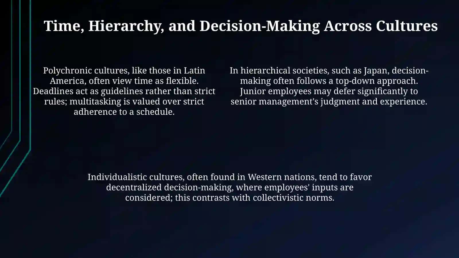 Cultural differences in business 4