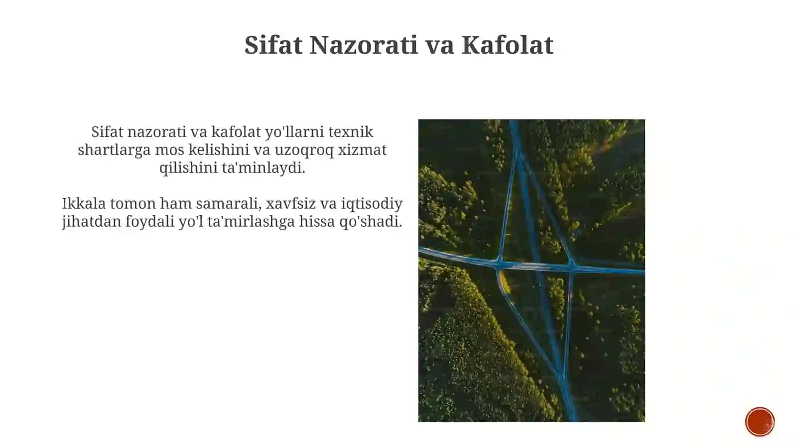 Avtomobilyoʻllarini ekspluatatsiya qilish tashkilotining metrologik taʼminoti 4