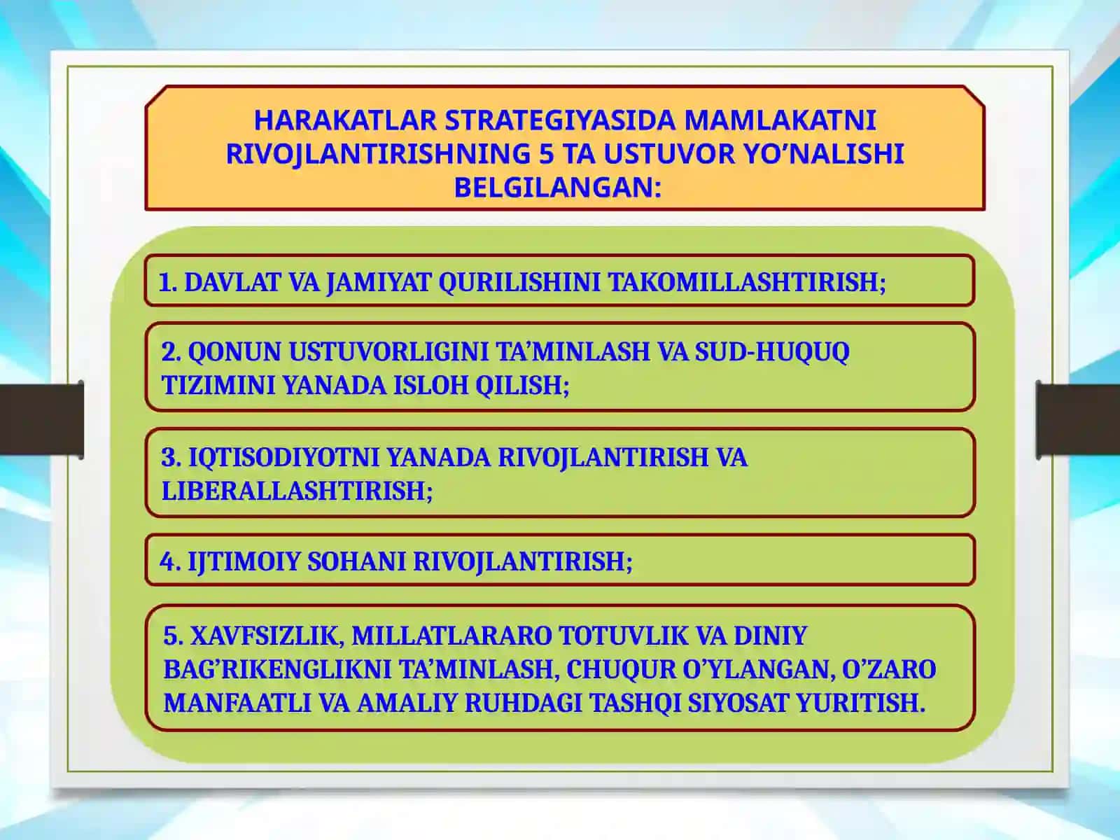 Yangi o'zbekiston 4