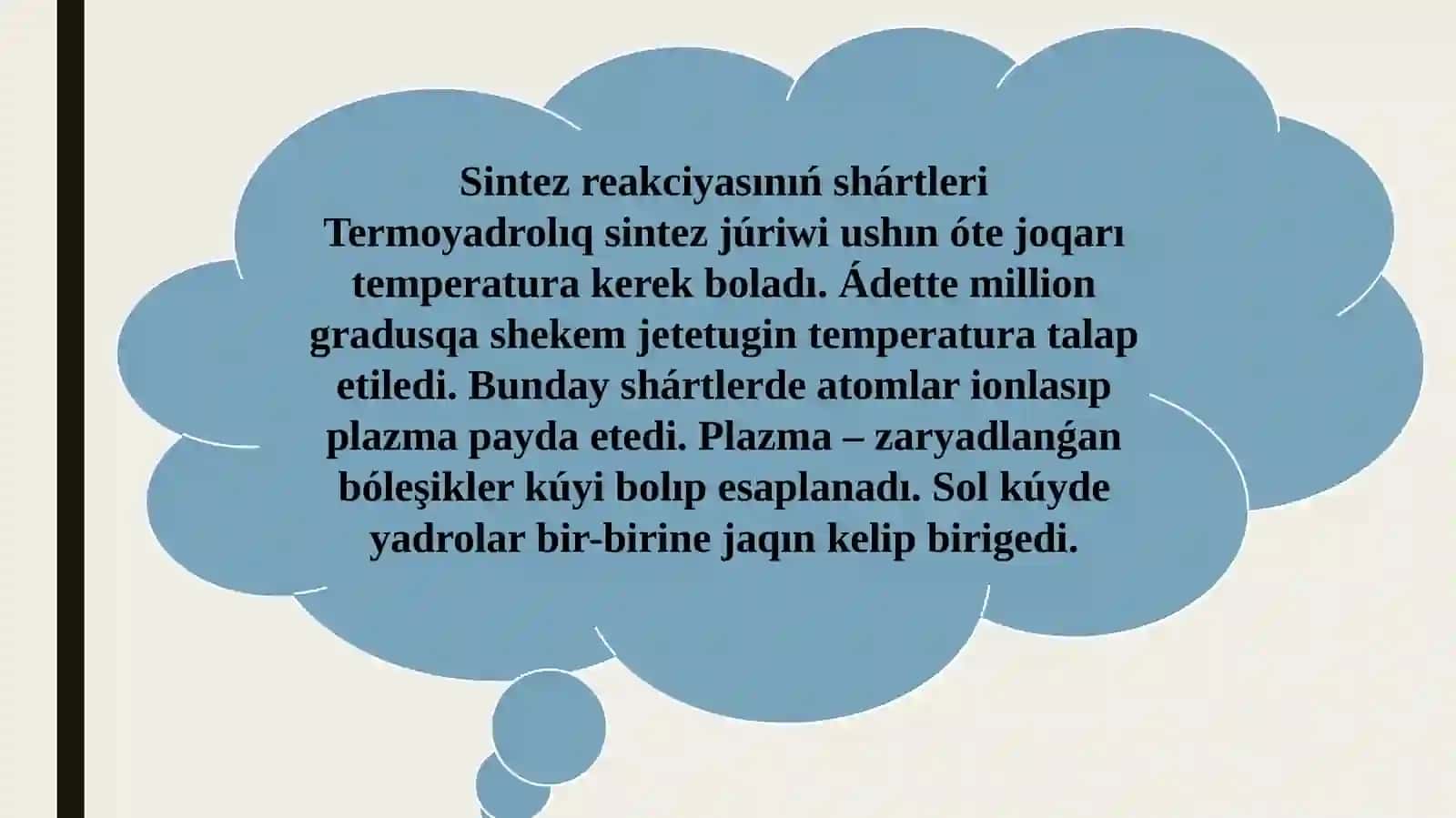 Terminologiyaliq sintez reakciyalarin basqariw mashqalalari 4
