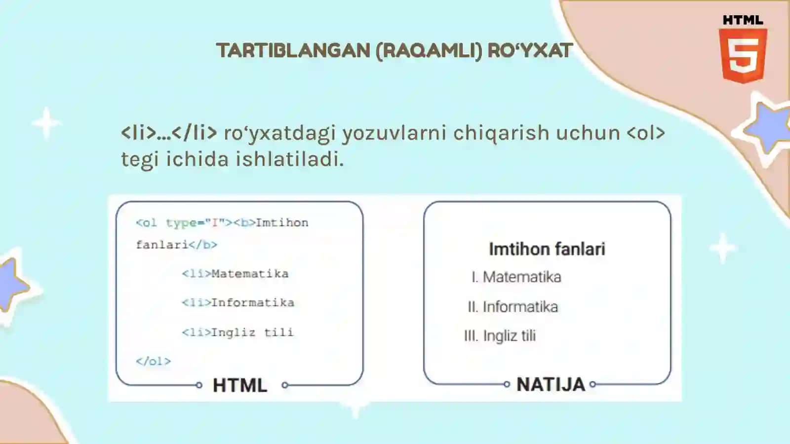 VEB-SAHIFA RO`YXAT VA RASMLAR JOYLASHTIRISH 4