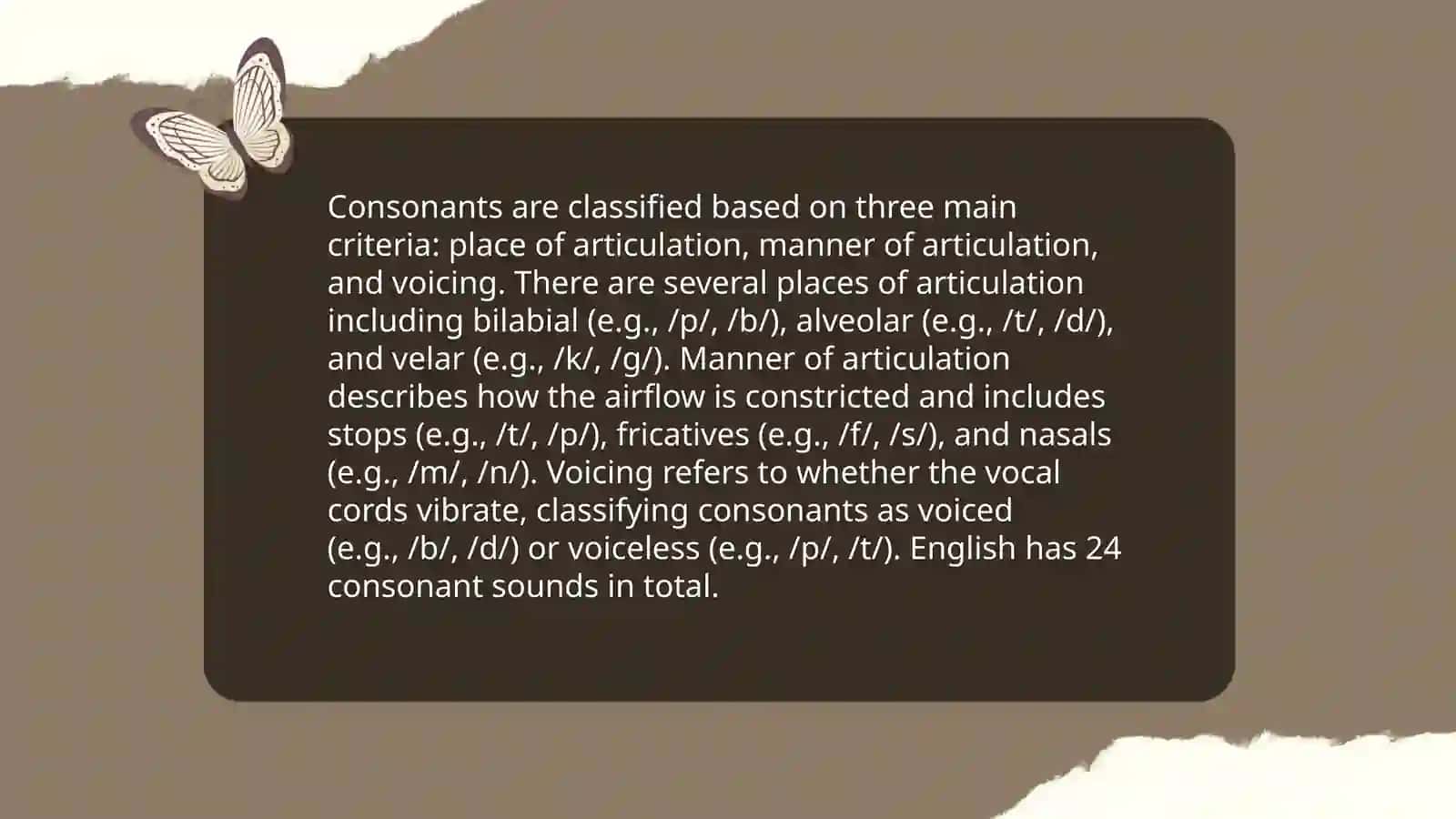 Vowel Classification in English 4