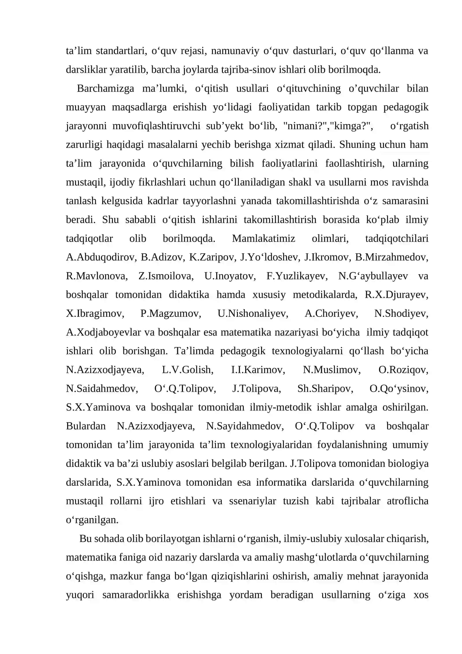 Maktab matematika kursida tenglama o’qitilishi 4