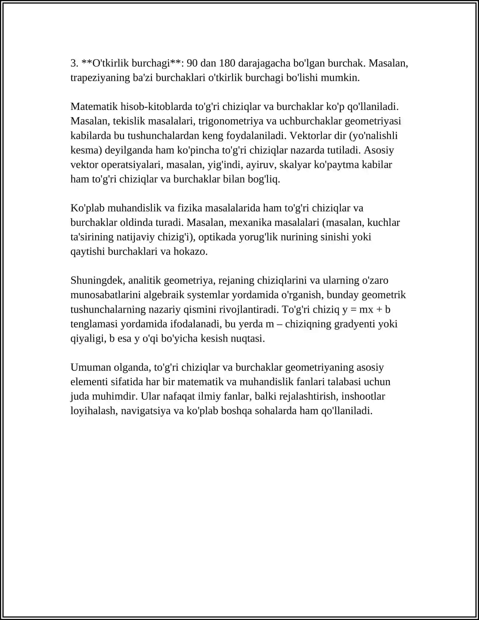 XORAZMIY GEOMETRIYASI 4