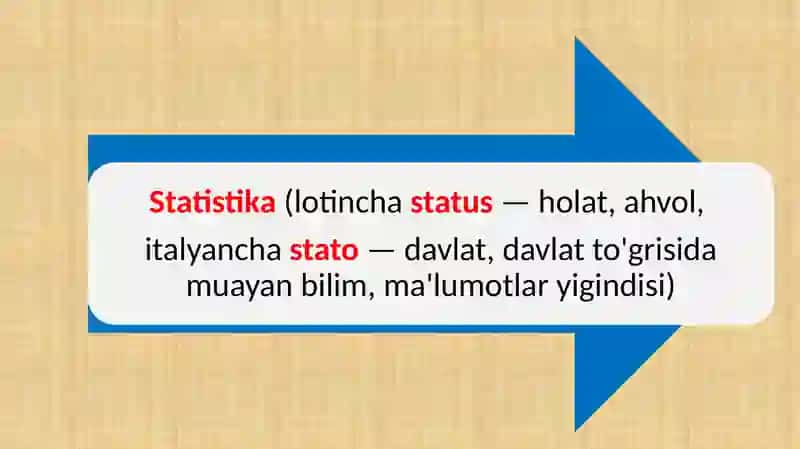 Statistikaning predmeti va uslubi 4